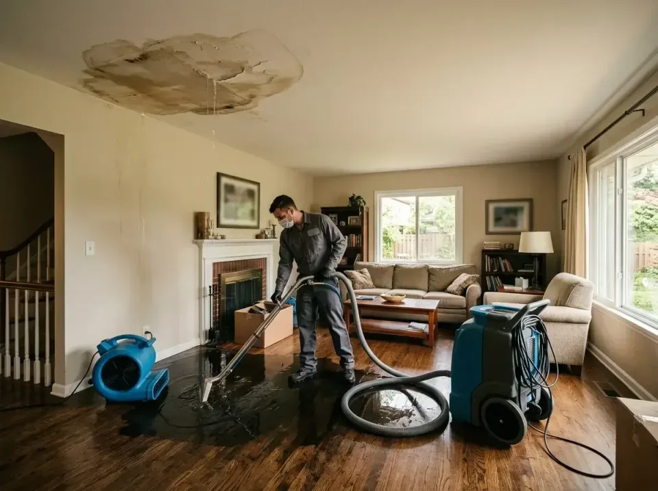 attic-pipe-burst-ceiling-drip-008 — frequently asked questions, Water Damage Restoration & Carpet Care in Mountain Brook, AL